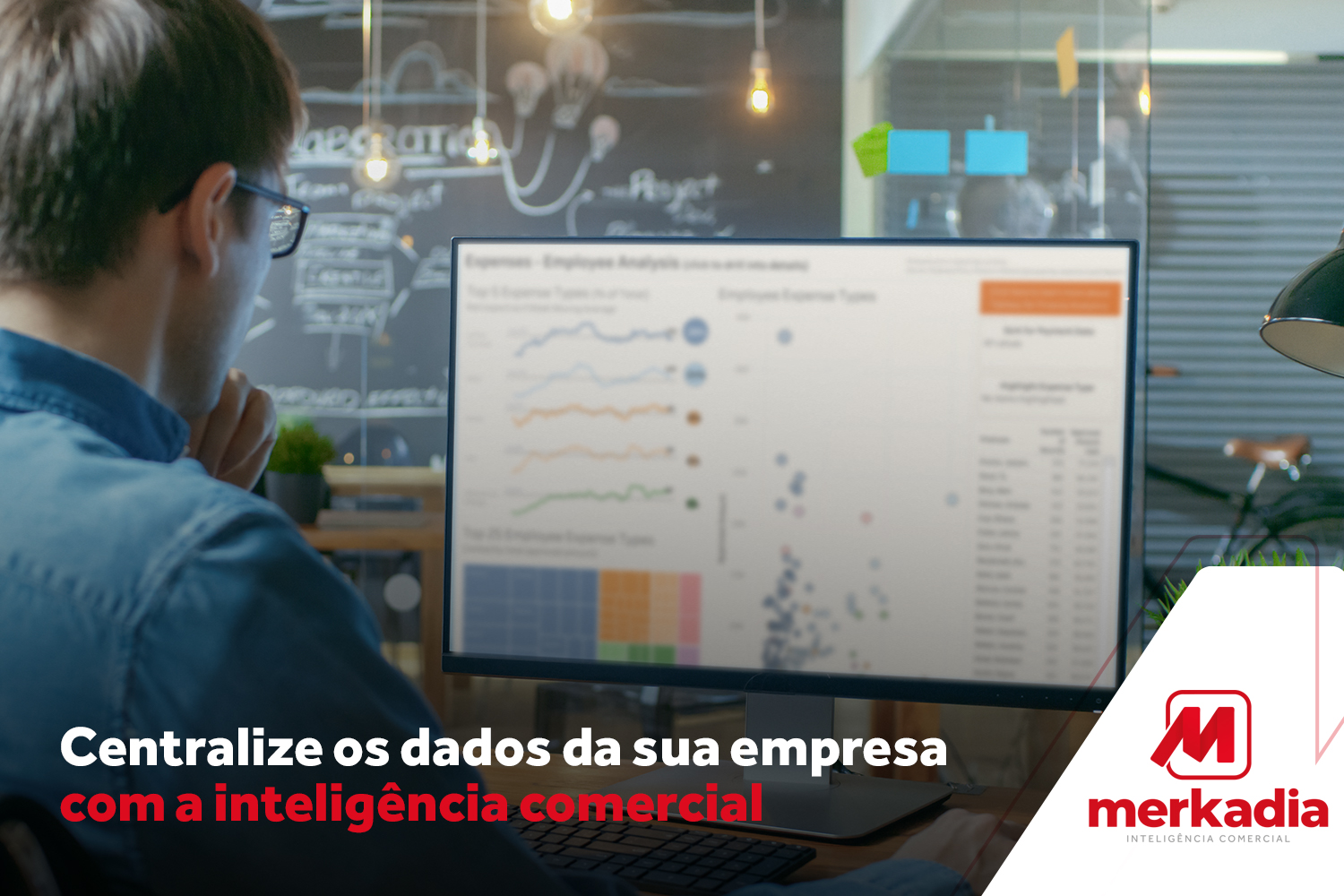 Centralize os dados da sua empresa com a inteligência comercial